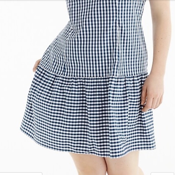 NWT! J.Crew x Universal Standard Drop-waist Dress - Picture 4 of 8